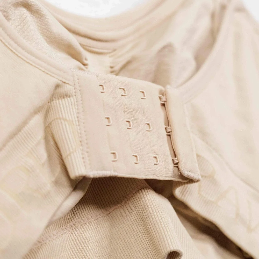 KINDRED BRAVELY Seamless‎ Nursing Pumping Bra Maternity Wireless Beige Sz XL